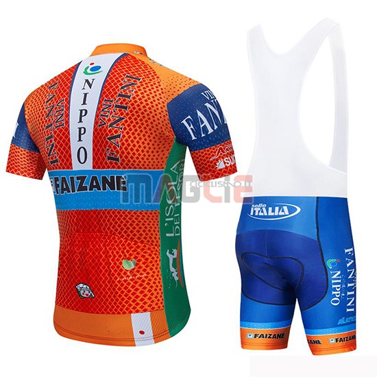 Maglia Vini Fantini Manica Corta 2019 Arancione